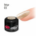 PNB ГЕЛЬ ПАСТА SHIMMER 03 Beige